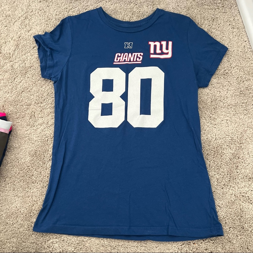 NY Giants Victor Cruz T Shirt | Womens Large